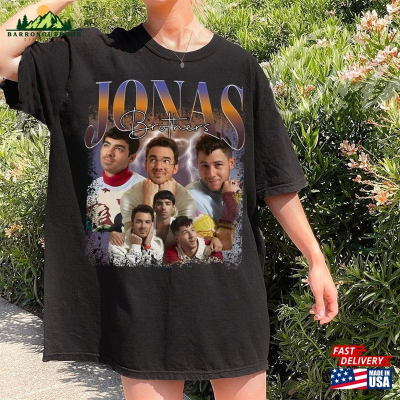 Jonas Brothers Vintage Shirt 2023 Tour Tee Unisex Sweatshirt Jonas Brothers Vintage Shirt 2023 Tour Tee Unisex Sweatshirt