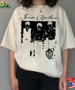 Jonas Brothers Vintage Shirt 90S Band Tee Retro Music Fan Gift Hoodie T-Shirt