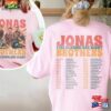 Jonas Brothers Vintage Shirt Five Albums One Night Tour Retro 2023 Unisex Hoodie