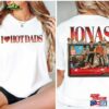 Jonas Brothers Vintage Shirt I Love Hot Dads Joe Homage Unisex Hoodie