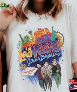 Jonas Brothers Vintage Shirt Las Vegas 2023 Tour Classic Sweatshirt
