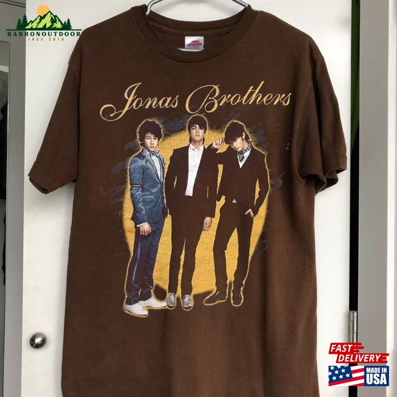 Jonas Brothers Vintage Shirt Retro Band Tee Nostalgic Music Merch Sweatshirt Classic Jonas Brothers Vintage Shirt Retro Band Tee Nostalgic Music Merch Sweatshirt Classic