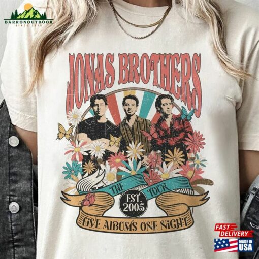 Jonas Brothers Vintage Shirt Tee Y2k Brother Unisex Hoodie