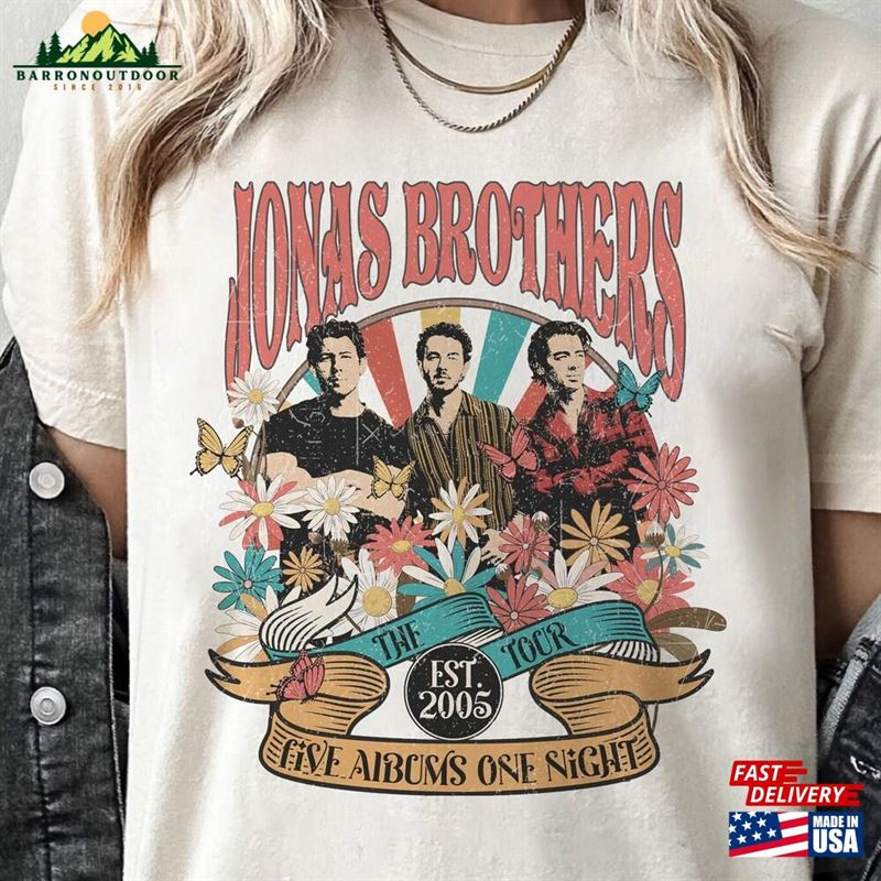 Jonas Brothers Vintage Shirt Tee Y2k Brother Unisex Hoodie Jonas Brothers Vintage Shirt Tee Y2k Brother Unisex Hoodie