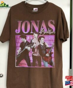 Jonas Brothers Vintage Shirt Tour Graphic Tee Concert 2023 Retro Unisex Gift T-Shirt