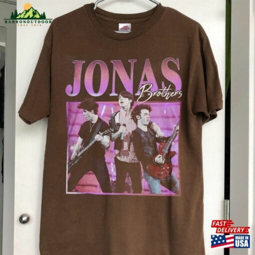 Jonas Brothers Vintage Shirt Tour Graphic Tee Concert 2023 Retro Unisex Gift T-Shirt