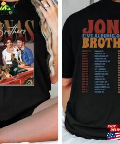 Jonas Brothers Vintage T-Shirt 2023 Tour Sweatshirt 90 Unisex