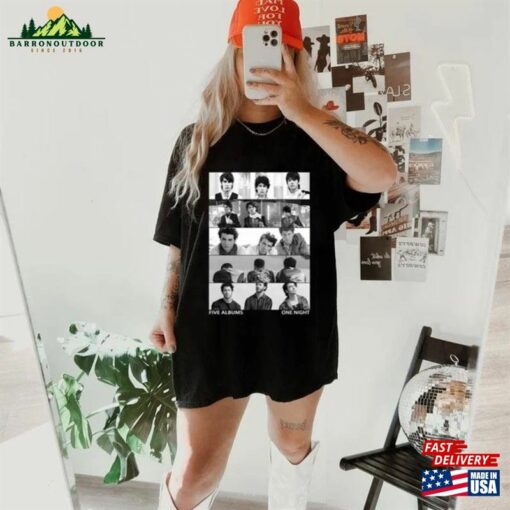 Jonas Brothers Vintage T-Shirt Five Albums One Night Tour Shirt 2023 Sweatshirt Classic