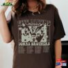 Jonas Brothers Vintage T-Shirt Five Albums One Night Tour Shirt 2023 Sweatshirt Hoodie
