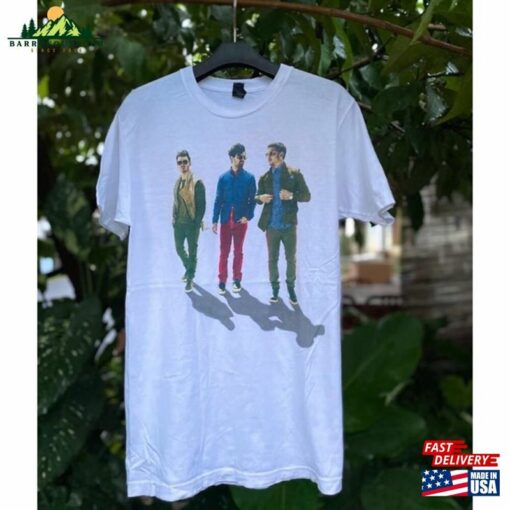 Jonas Brothers Vintage T-Shirt Five Albums One Night Tour Shirt 2023 Unisex Classic