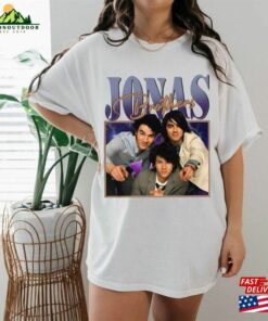 Jonas Brothers Vintage T-Shirt Five Albums One Night Tour Shirt Hoodie Sweatshirt