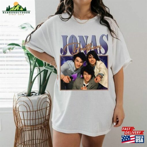 Jonas Brothers Vintage T-Shirt Five Albums One Night Tour Shirt Hoodie Sweatshirt
