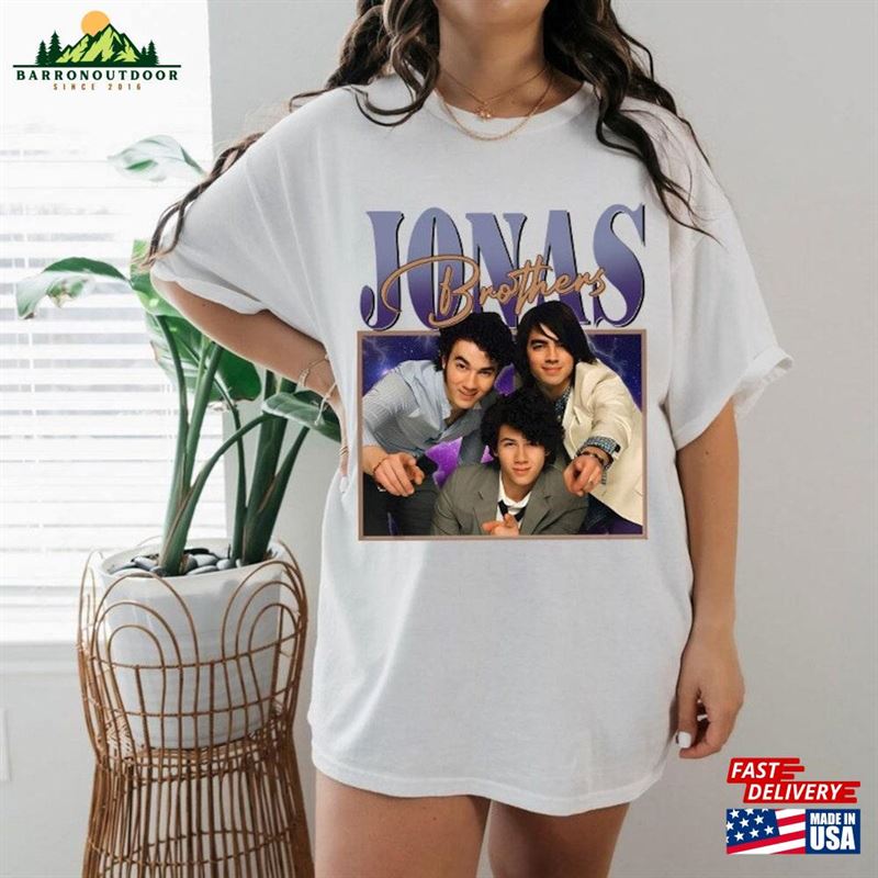 Jonas Brothers Vintage T-Shirt Five Albums One Night Tour Shirt Hoodie Sweatshirt Jonas Brothers Vintage T-Shirt Five Albums One Night Tour Shirt Hoodie Sweatshirt