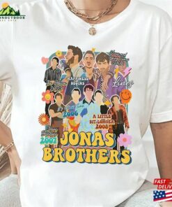 Jonas Brothers Vintage T-Shirt Five Albums One Night Tour Sweatshirt 2023
