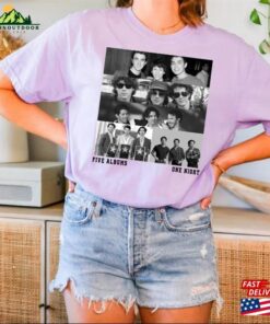 Jonas Brothers Vintage T-Shirt I Love Hot Dads Five Shirt 2023 Tour Sweatshirt Unisex