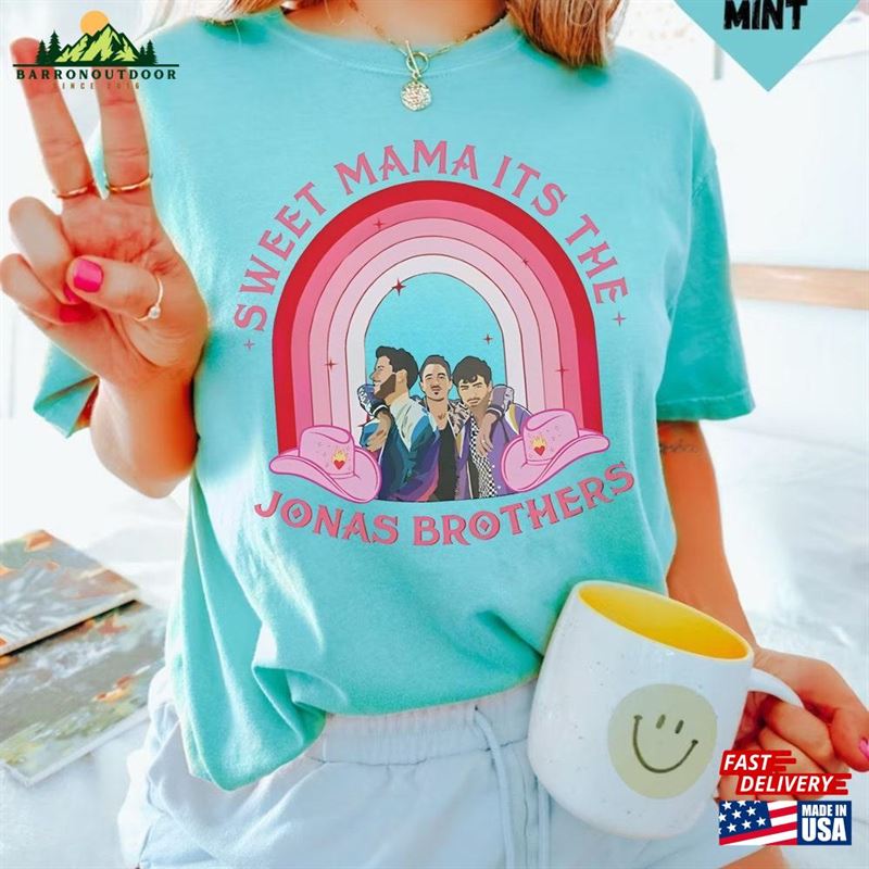 Jonas Brothers Vintage T-Shirt Sweet Mama It's The Jb Shirt Sweatshirt Jonas Brothers Vintage T-Shirt Sweet Mama It's The Jb Shirt Sweatshirt