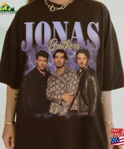 Jonas Brothers Vintage Tee Concert 2023 Retro Unisex 90 Classic