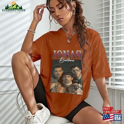 Jonas Brothers Vintage Tee Fan Tees Shirt Unisex Classic