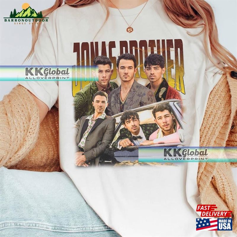 Jonas Brothers Vintage Tee Tour Shirt Concert 2023 Retro Unisex Gift Classic T-Shirt Jonas Brothers Vintage Tee Tour Shirt Concert 2023 Retro Unisex Gift Classic T-Shirt