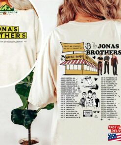 Jonas Brothers Waffle House Double Sided Shirt Sweatshirt Classic Unisex