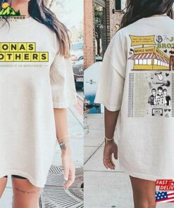 Jonas Brothers Waffle House Double Sided T-Shirt Tour Sweatshirt Concert 2023 Retro Unisex Gift Hoodie