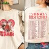 Jonas Brothers Waffle House Tour 2023 Double Sided Shirt Concert Retro Unisex Gift Classic