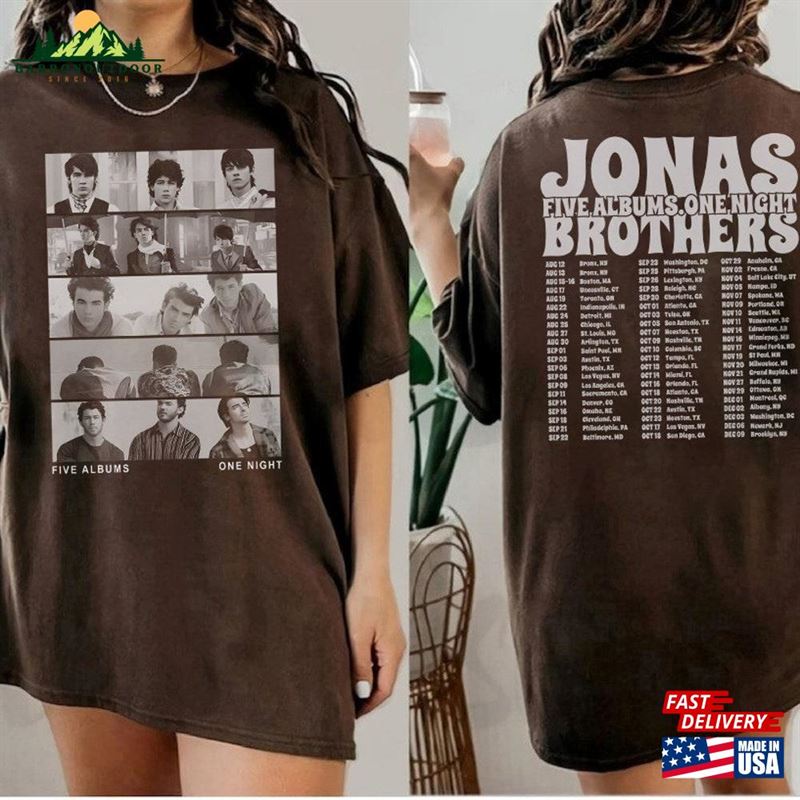 Jonas Brothers Waffle House Tour 2023 Double Sided Shirt T-Shirt Classic Jonas Brothers Waffle House Tour 2023 Double Sided Shirt T-Shirt Classic