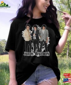 Jonas Five Albums One Night Tour Shirt 90’S Tee Unisex Hoodie