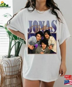Jonas Five Albums One Night Tour T-Shirt Brothers 2023 Shirt Classic Sweatshirt