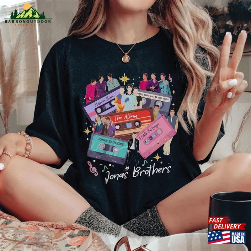 Jonas Retro 90'S Shirt Brothers T-Shirt Sweatshirt Jonas Retro 90'S Shirt Brothers T-Shirt Sweatshirt