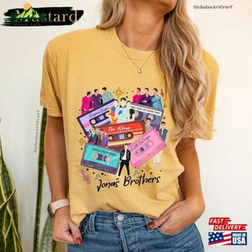 Jonas Retro 90’S Sweater Brothers Shirt Comfort Colors Classic Unisex