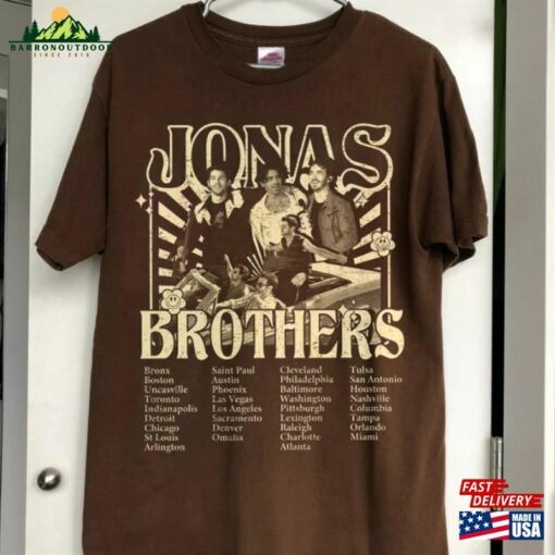 Jonas Retro 90’S T-Shirt Brand Vintage Shirt Sweatshirt Classic
