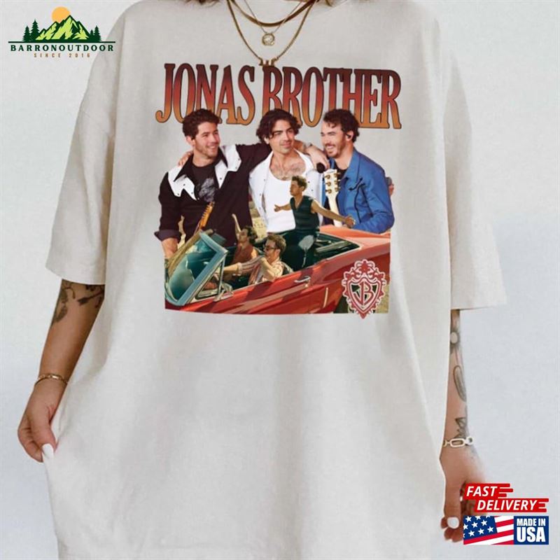 Jonas Shirt Five Albums One Night Tour Graphic Tee Unisex Hoodie Jonas Shirt Five Albums One Night Tour Graphic Tee Unisex Hoodie