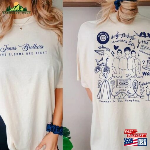 Jonas Vintage Shirt Brothers Tour 90 Classic Sweatshirt