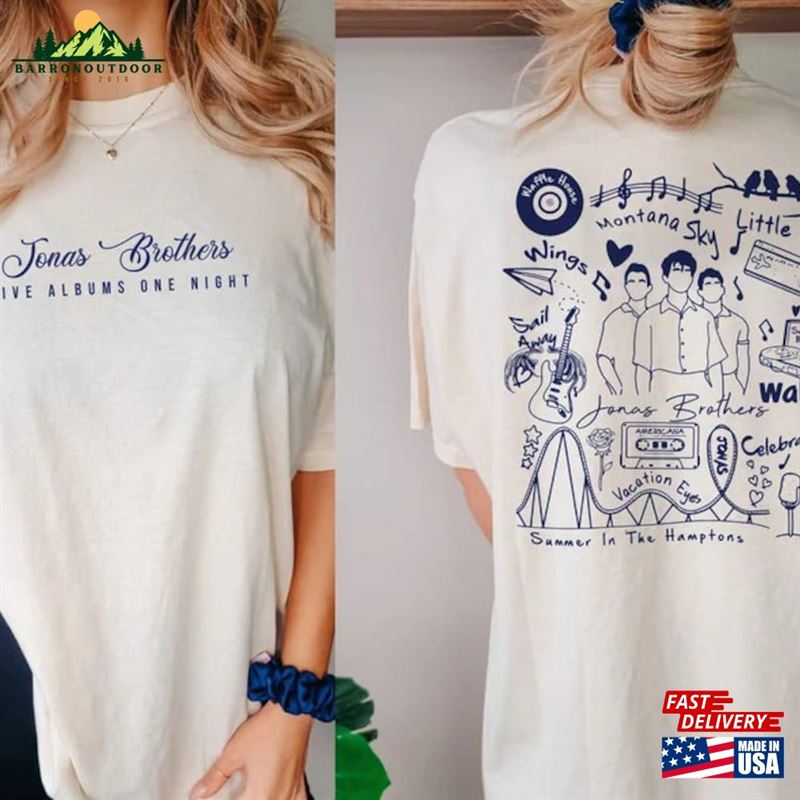 Jonas Vintage Shirt Brothers Tour 90 Classic Sweatshirt Jonas Vintage Shirt Brothers Tour 90 Classic Sweatshirt