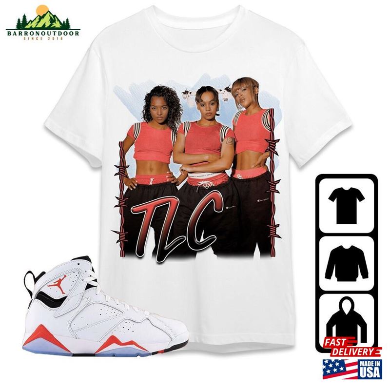 Jordan 7 White Infrared Unisex T-Shirt Tee Sweatshirt Hoodie Jordan 7 White Infrared Unisex T-Shirt Tee Sweatshirt Hoodie