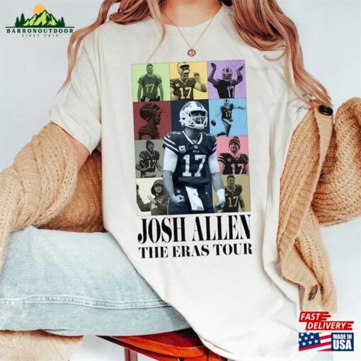 Josh Allen The Eras Tour T Shirt T-Shirt Sweatshirt Classic