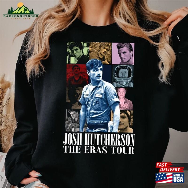 Josh Hutcherson The Eras Tour Shirt American Actor Hoodie Classic Josh Hutcherson The Eras Tour Shirt American Actor Hoodie Classic