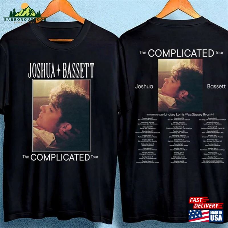 Joshua Bassett 2023 Tour Shirt Music T-Shirt Classic Hoodie Joshua Bassett 2023 Tour Shirt Music T-Shirt Classic Hoodie