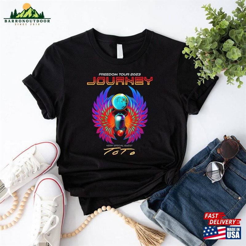 Journey 2023 Freedom Tour Shirt Concert Tee Hoodie Unisex T-Shirt Journey 2023 Freedom Tour Shirt Concert Tee Hoodie Unisex T-Shirt