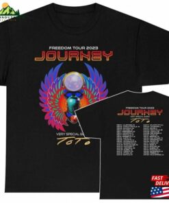 Journey 2023 Freedom Tour With Special Guest Toto Shirt Sweatshirt Unisex