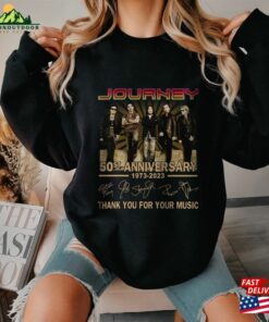 Journey 50Th Anniversary Tour Shirt Freedom 2023 T-Shirt Sweatshirt
