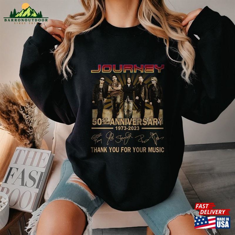 Journey 50Th Anniversary Tour Shirt Freedom 2023 T-Shirt Sweatshirt Journey 50Th Anniversary Tour Shirt Freedom 2023 T-Shirt Sweatshirt