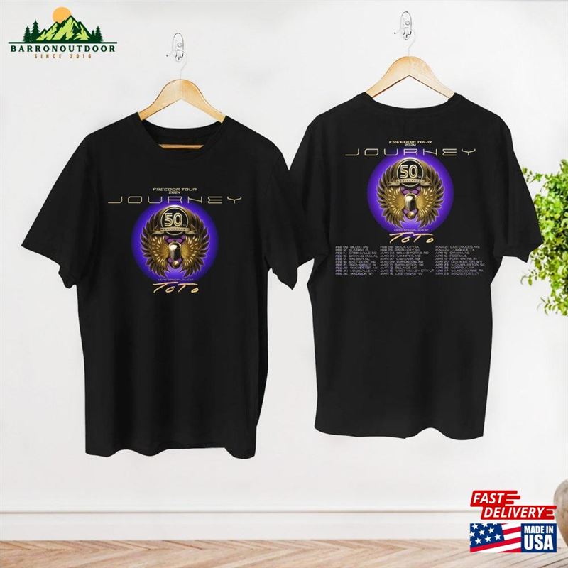 Journey Band Freedom Tour 2024 Shirt Merch Rock Fan Gift Hoodie T-Shirt Journey Band Freedom Tour 2024 Shirt Merch Rock Fan Gift Hoodie T-Shirt