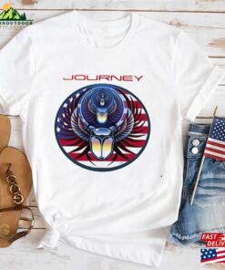 Journey Band Logo Unisex Shirt Freedom Tour 2024 Merch Classic Hoodie