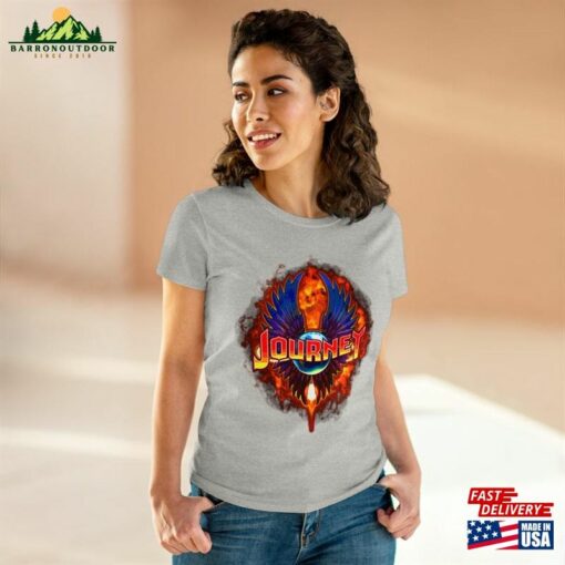 Journey Band Women’s Midweight Cotton Tee Unisex T-Shirt