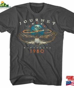 Journey Departures 1980 Shirt Rock Band Vintage Concert Merch Gift T-Shirt Sweatshirt