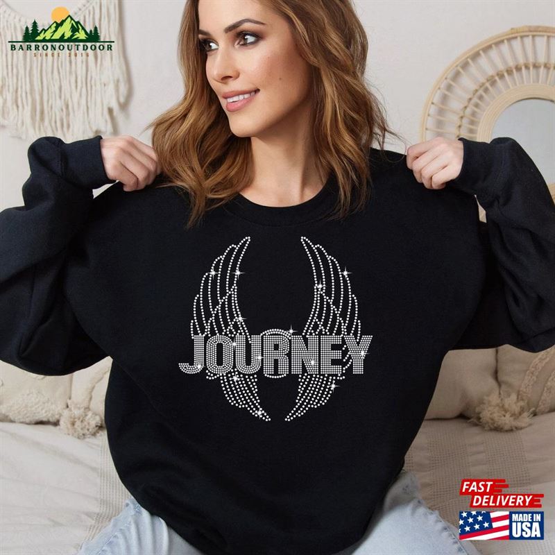 Journey Don't Stop Believing Rhinestone Free Dom Fan 2024 Shirt Classic Sweatshirt Journey Don't Stop Believing Rhinestone Free Dom Fan 2024 Shirt Classic Sweatshirt