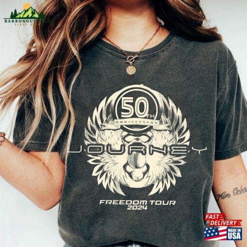 Journey Fan Shirt Tour 2024 Free Unisex Classic