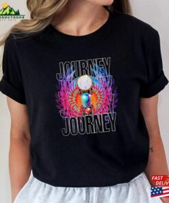 Journey Repeat Logo Shirt Freedom 2024 Tour T-Shirt Merch Unisex